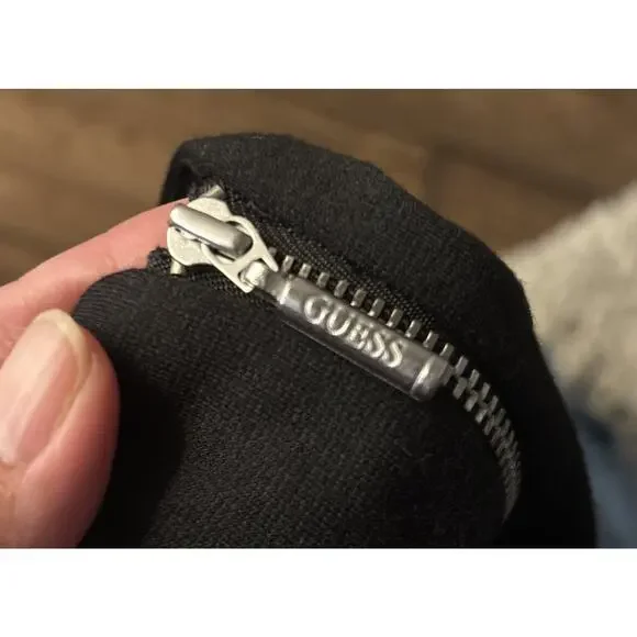 NWT Guess Sleeveless Sheer Lace Back Festival Coachella Whimsigoth Black Fairy S - Picture 5 of 5